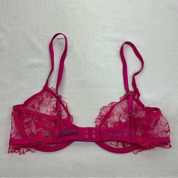 Lot of 3 Out From Under & Victoria's Secret Size 34C Pink Silver & Beige Bras - Picture 15 of 15